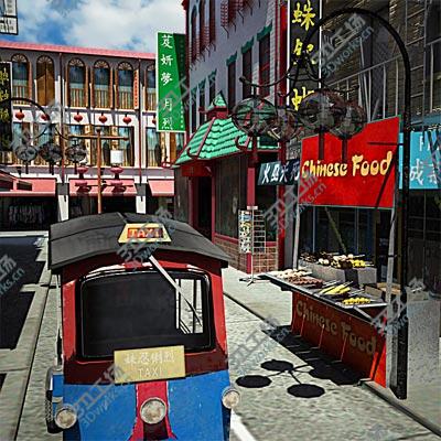 images/goods_img/2021040162/China town block by 3DRivers/5.jpg